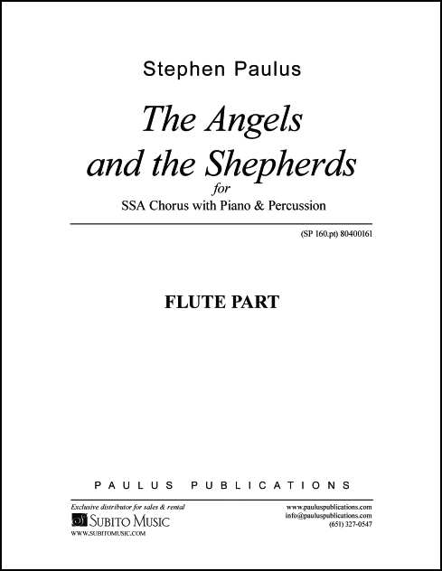Angels and the Shepherds, The Flute part - Click Image to Close